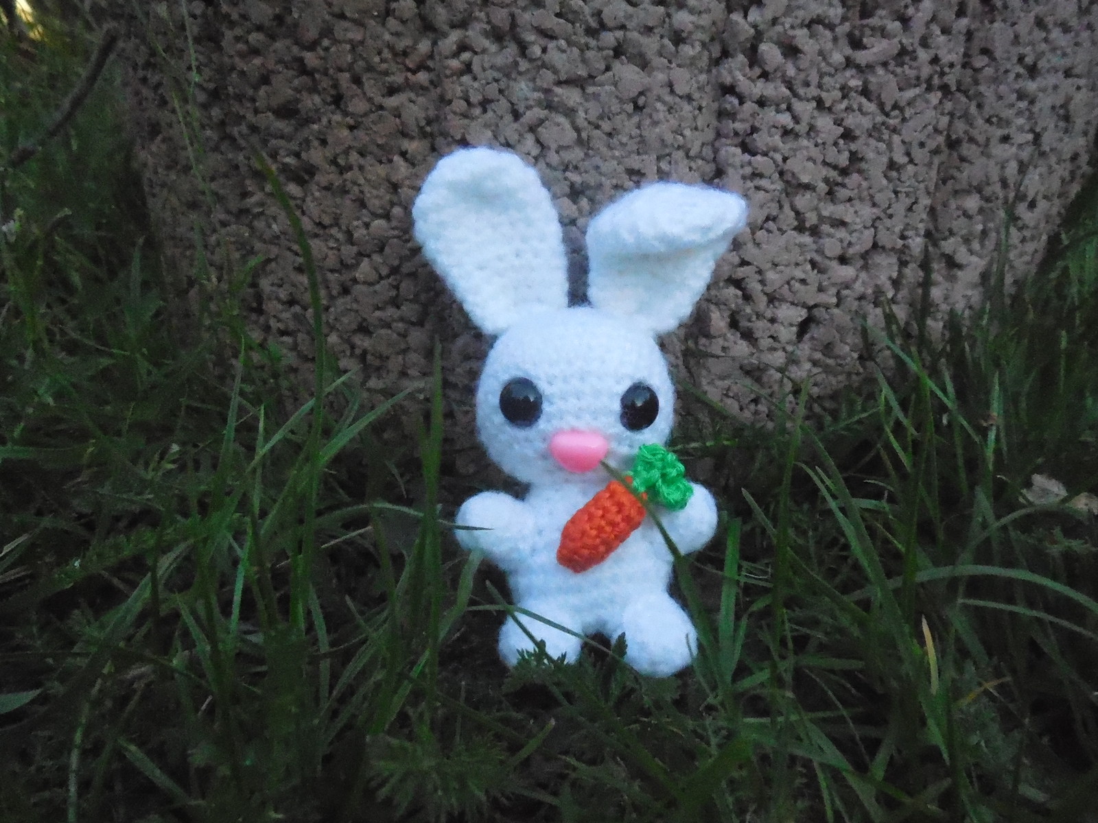 Häschen gehäkelt...